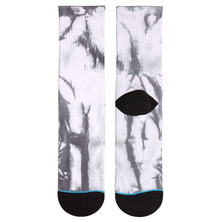 Tube Tie Dye Socks Personalized Skateboard Tide Pure Cotton Terry Socks Hip-hop Sports Socks